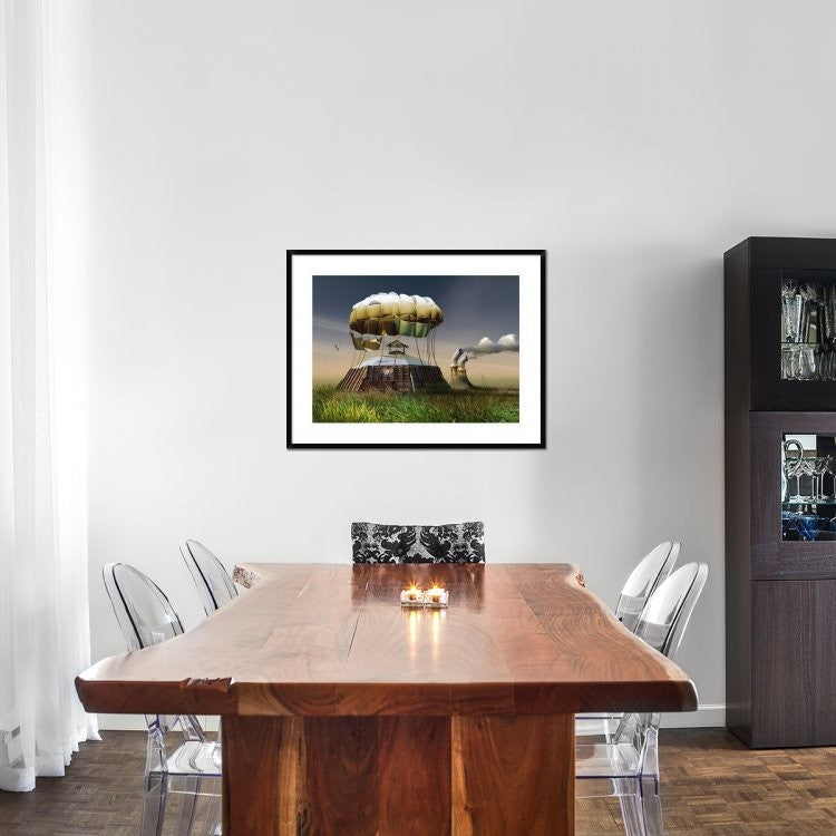 "Untitled" Framed Digital Print by Radoslav Penchev, 38"x29"