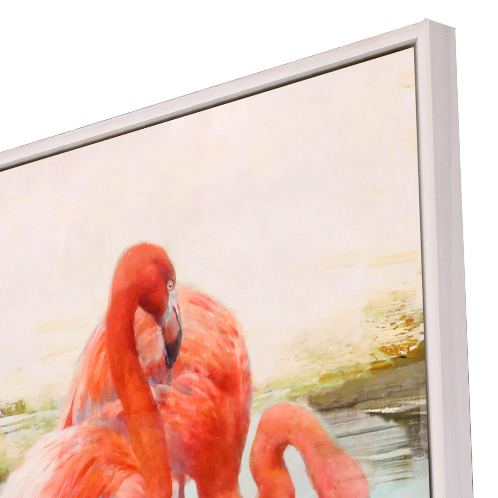 Wading Flamingo II Artwork