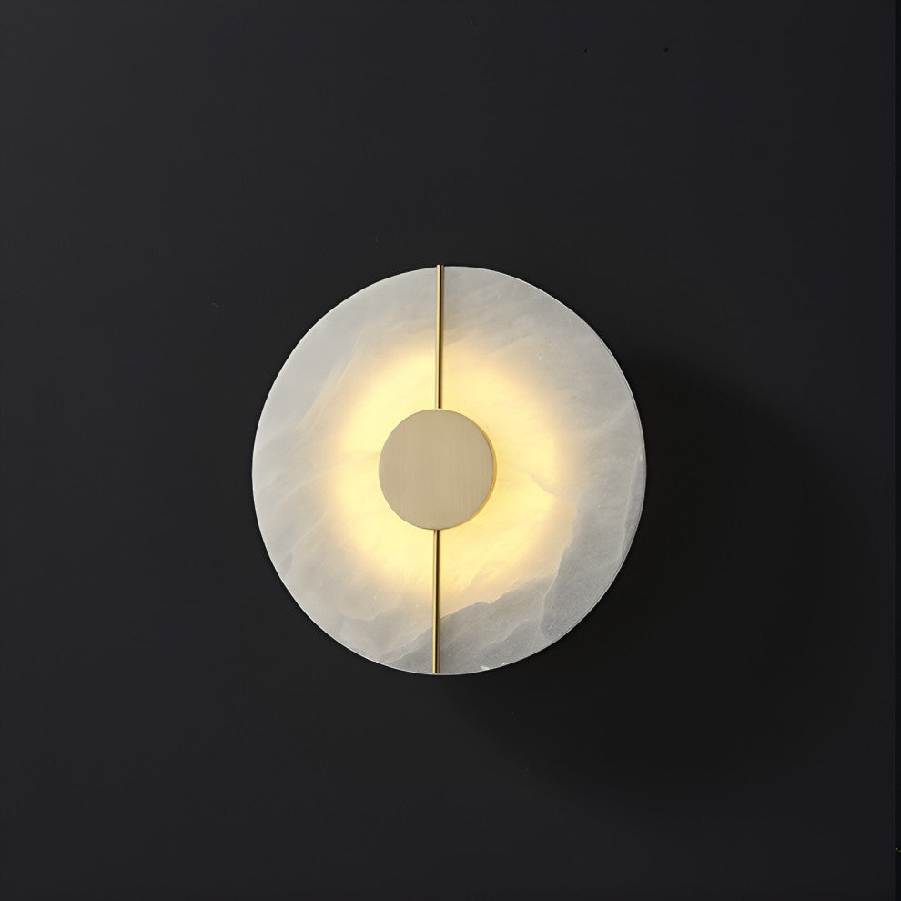 Luxury Marble Wall Lamp for Bedroom, Living Room, Kitchen, A