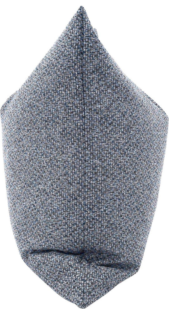 Indigo Blue Panama Pillow 24"x24"