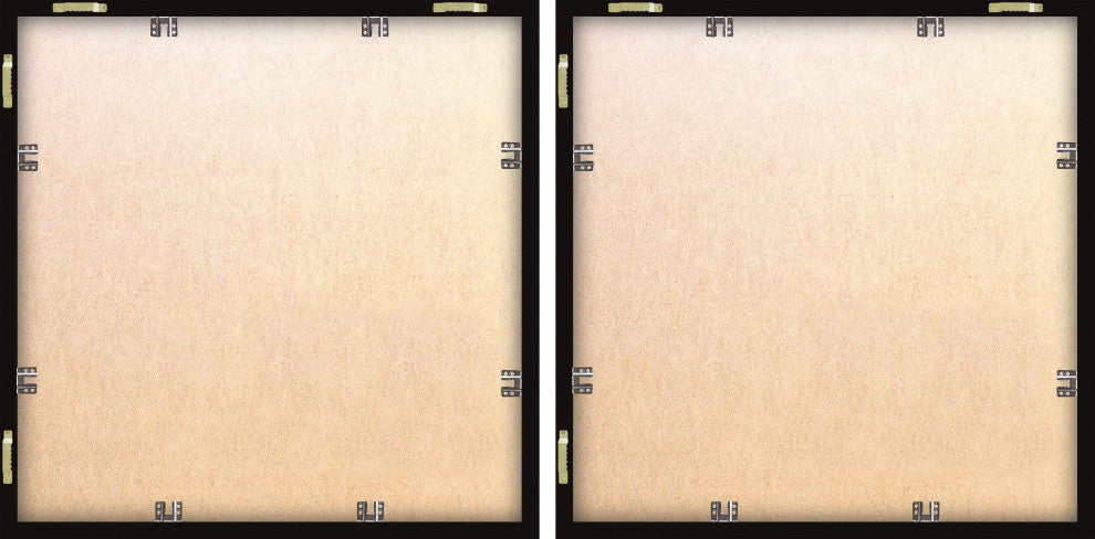 Direct Answer Diptych, Set of 2, 12x12 Panels