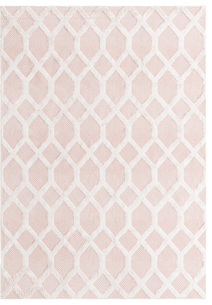 Unique Loom Sabrina Soto Casa Havana Area Rug, Pink, 6' 4 X 9' 0 Rectangular