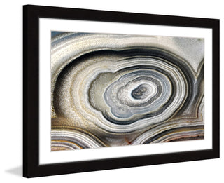 "The Eye of the Geode" Framed Art Print
