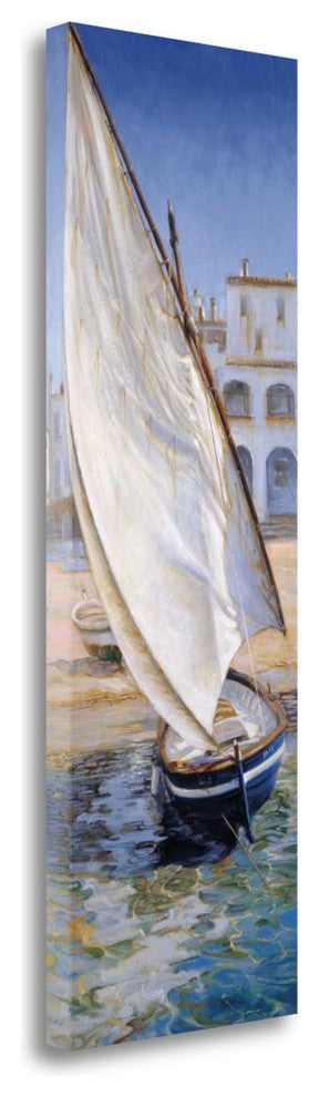 "East Wind" By Jaume Laporta, Giclee Print on Gallery Wrap Canvas, Ready to Hang