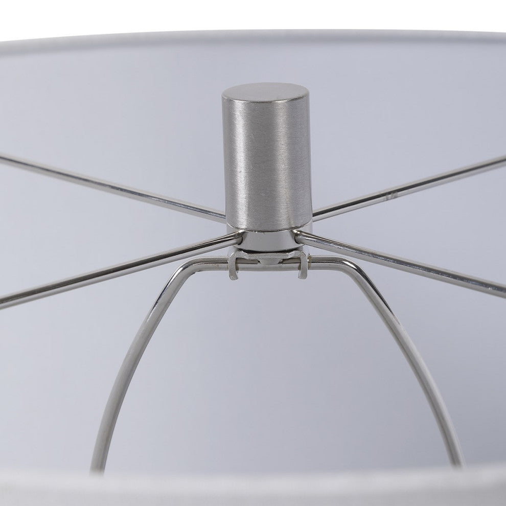 Uttermost Geometry Green Table Lamp 28385