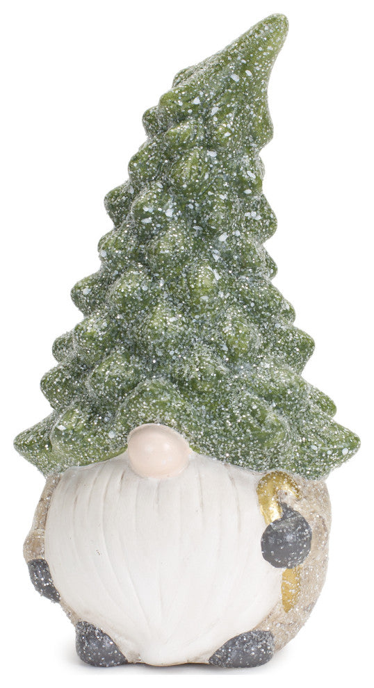 Gnome With Tree Hat, 2-Piece Set
