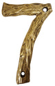 Log House Number 7, Antique Brass