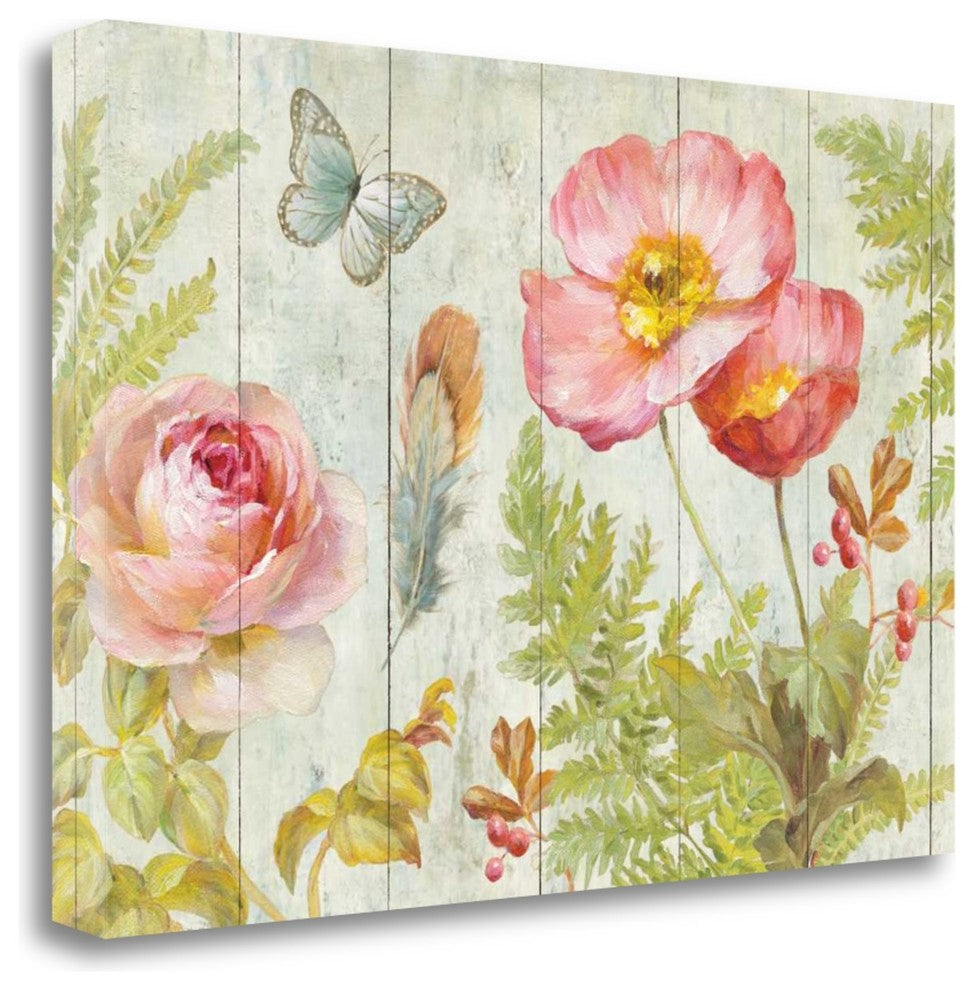 "Natural Flora V" By Danhui Nai, Giclee Print on Gallery Wrap Canvas
