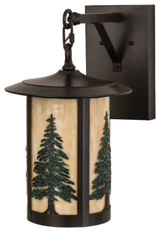 10 Wide Fulton Tall Pines Hanging Wall Sconce