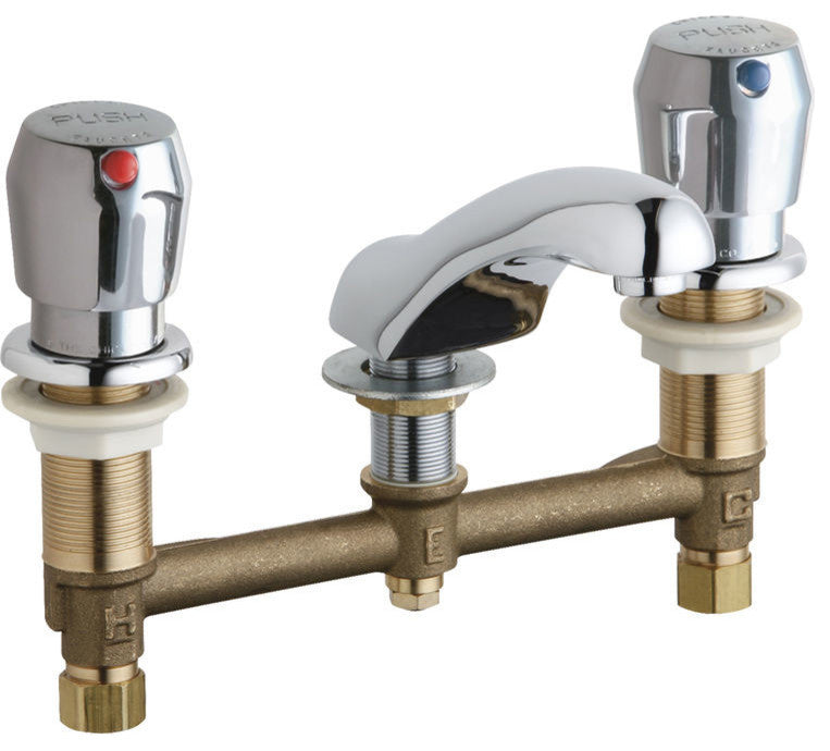 Chicago 404-665Abcp Manual and Metering Faucet