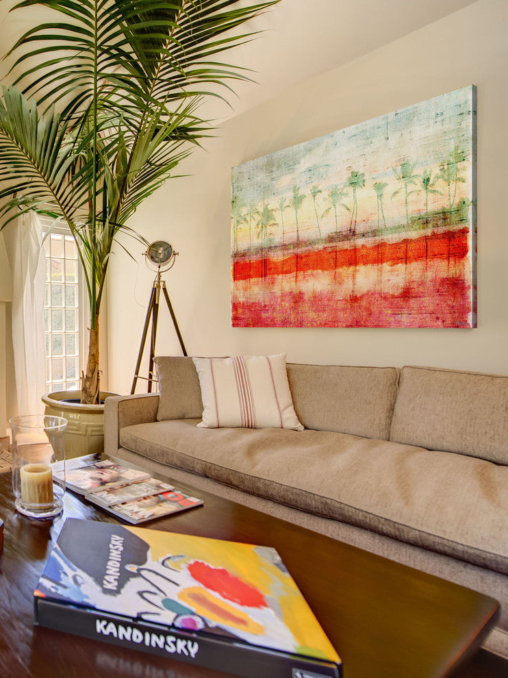 "Palm Beach" Fine Art Canvas Print, 24"x16"