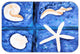 Sea Shore Plush Bath Mat, 20"x15"