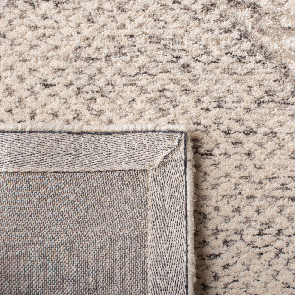 Safavieh Couture Abstract Collection, ABT345 Rug, Ivory/Grey, 3'x5'