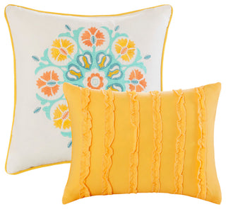 Intelligent Design Microfiber Printed Quilt Set, Twin/Twin Xl