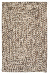 Corsica CC89 Storm Gray Indoor/Outdoor Area Rug, Rectangular 2'x10'