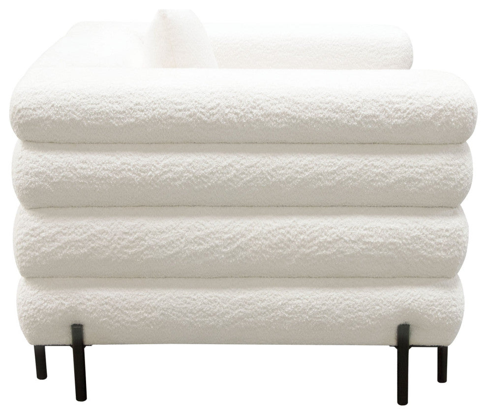 Vox Tufted Chair, White