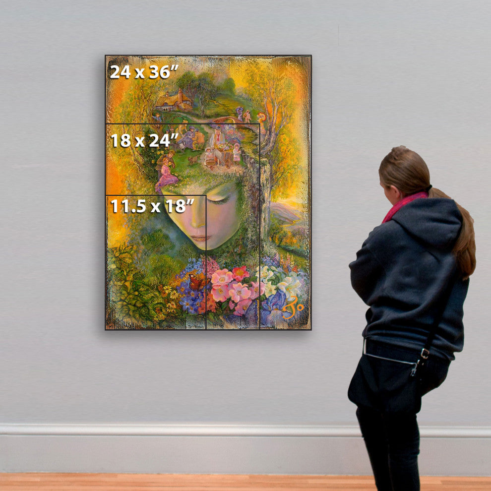 Head Gardener Wall and Table Top Wooden Decor, 24x18