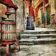"Ciao Bella II" Tempered Glass Wall Art