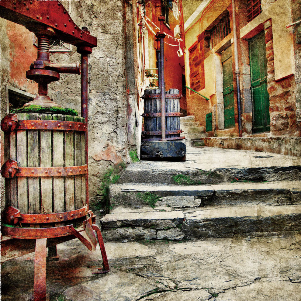 "Ciao Bella II" Tempered Glass Wall Art