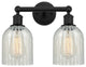 Innovations 616-2W-BK-G2511 Caledonia 2 Light Bath Vanity Light, Matte Black