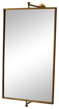 Rectangle Rotating Wall Mirror