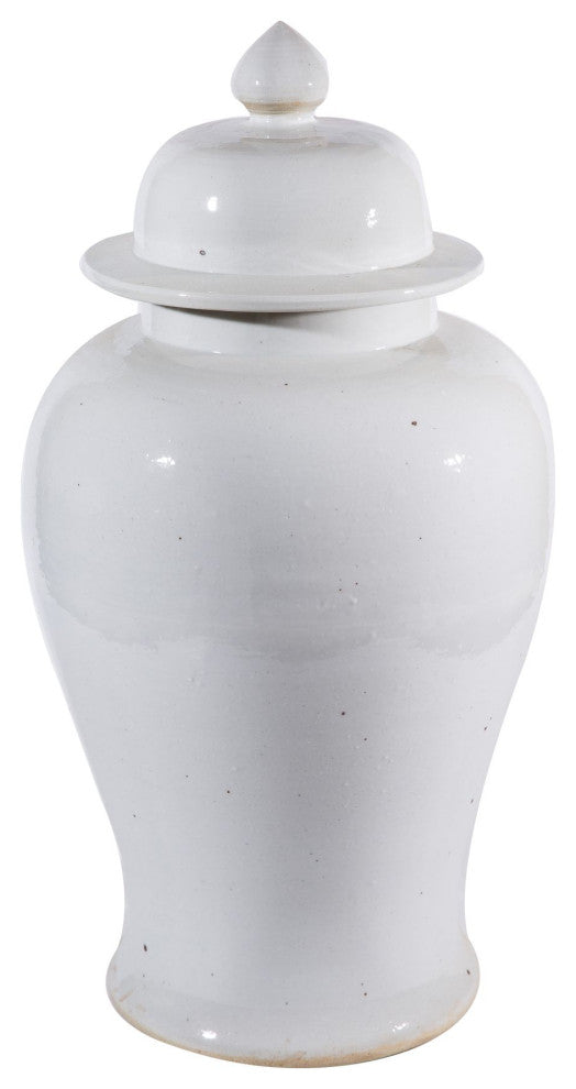 Busan White Temple Jar Extra Large