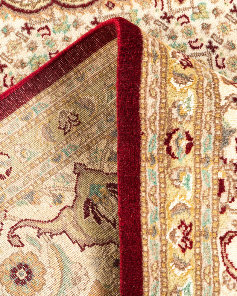 Mogul, One-of-a-Kind Hand-Knotted Area Rug Red, 6'8"x9'7"