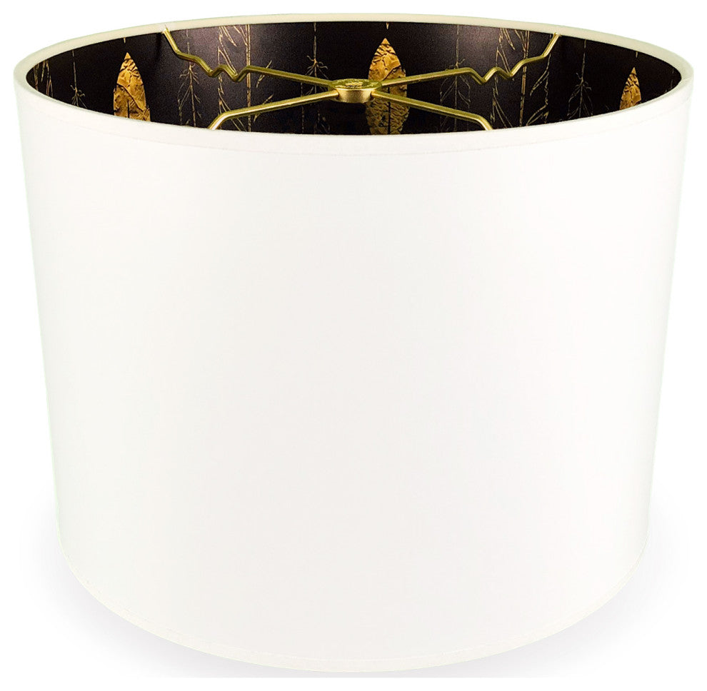 Royal Designs Modern Trendy Decorative 2-Sided Silhouette Hardback Lampshade, Fe
