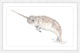 Marmont Hill, "Narwhal" by Thimble Sparrow Framed Painting Print, 36x24