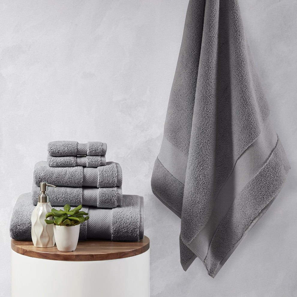 Madison Park Signature Splendor 1000gsm 100% Cotton 6 Piece Towel Set