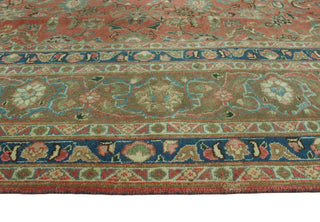 Fine Vintage Distressed Naya Rust/Brown Rug, 9'6x12'6