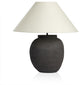 Muji Table Lamp-Textured Matte Black