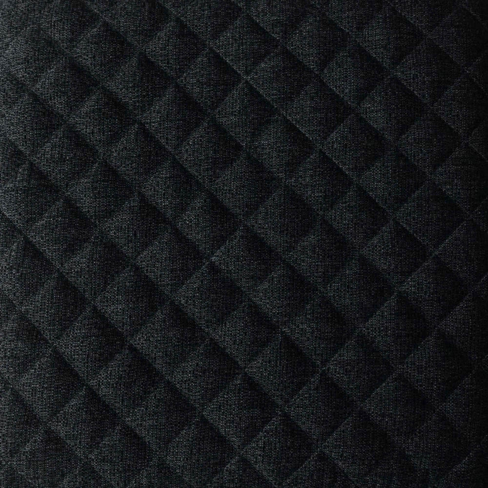 Reece Upholstered Storage Bench, Charcoal Gray