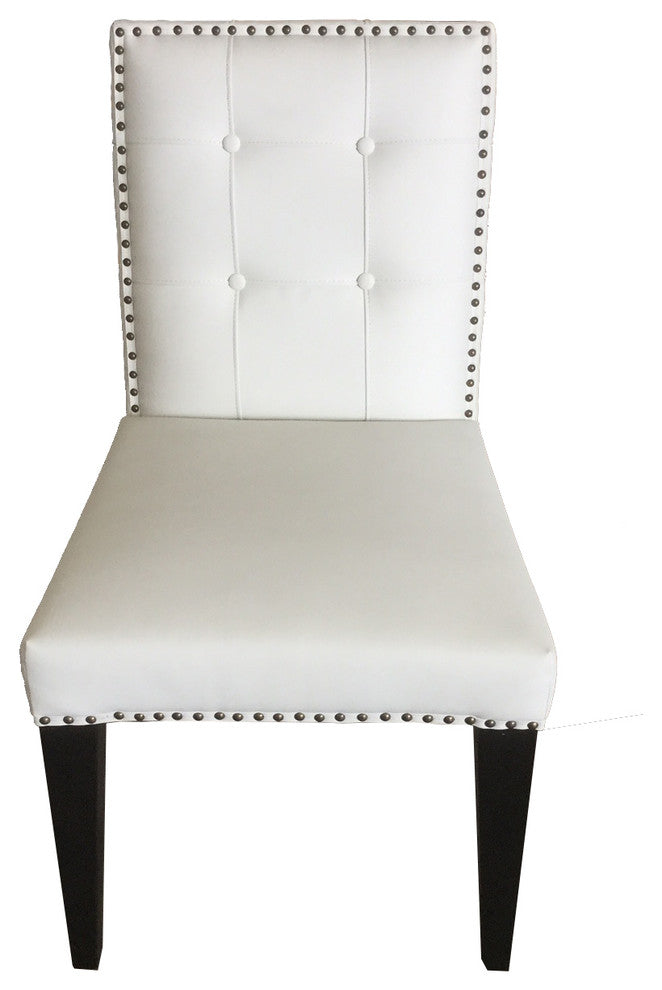 "Florence" Dining Room Chair, Set of 2, White