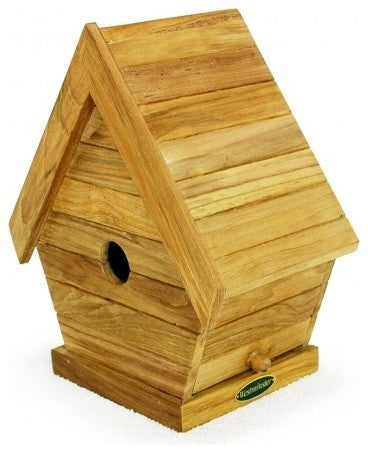 Teak Bird House