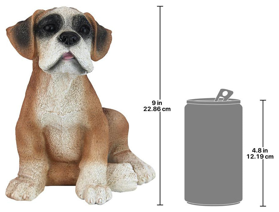 Design Toscano Boxer Puppy Statue