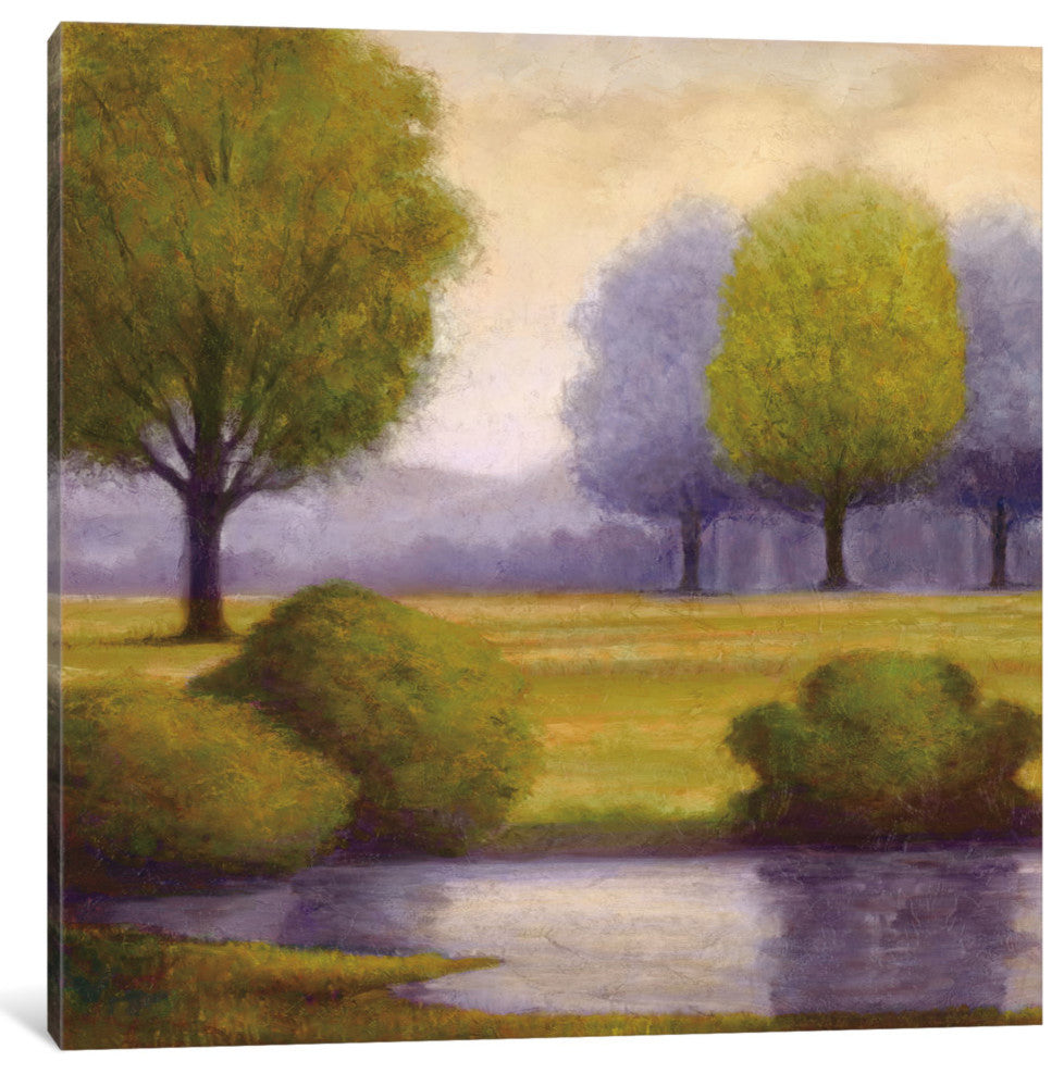 "Lavender Sunrise II" by Gregory Williams, Canvas Print, 12"x12"