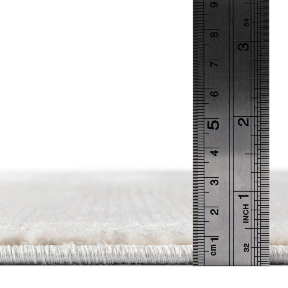 Unique Loom Kate Finsbury Rug, Ivory, 2'x8' Runner