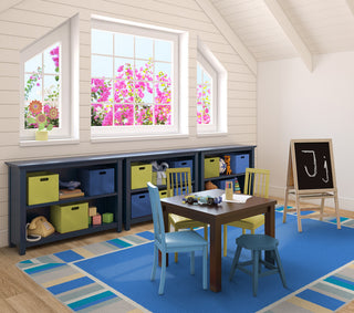 Off the Cuff, Light Blue, 7'8"x10'9