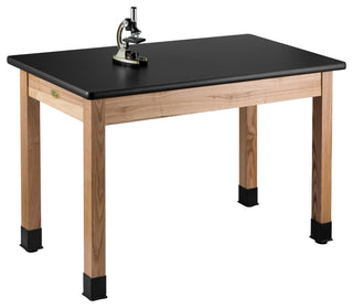 NPS Wood Science Lab Table, 30"Height, HPL Top, 24x54x30