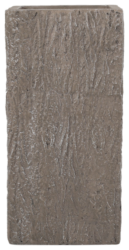 Berkamn Outdoor Cast Stone Planter, WxDxH, 11.5wx11.5dx23.75h
