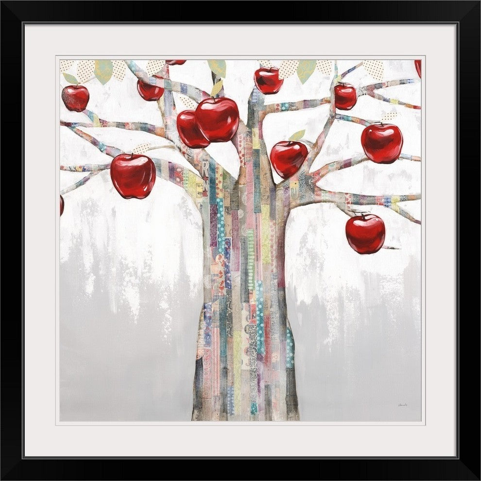 "A Few A Day" Black Framed Art Print, 32"x32"x1"