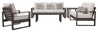 Tanglewood 5-Piece Patio Seating Group With Cushions, Canvas Canvas