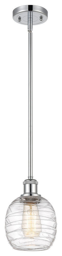 Innovations 516-1S-PC-G1013 1-Light Mini Pendant, Polished Chrome