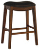 Picket House Bowen 30" Backless Bar Stool, Brown