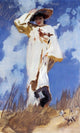 John Singer Sargent A Gust of Wind, Also known as Judith Gautier Wrapped Canvas