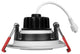 3" LED Gimbal Recessed Downlight, White, 3000k
