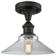 INNOVATIONS LIGHTING 516-1C-OB-G132 Orwell 1 Light Semi-Flush Mount