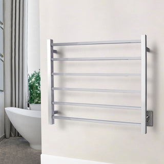 Tahoe Towel Warmer, Polished, 6 Bars