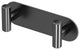 Latitude II All Modern Decor Hook, Matte Black, Double
